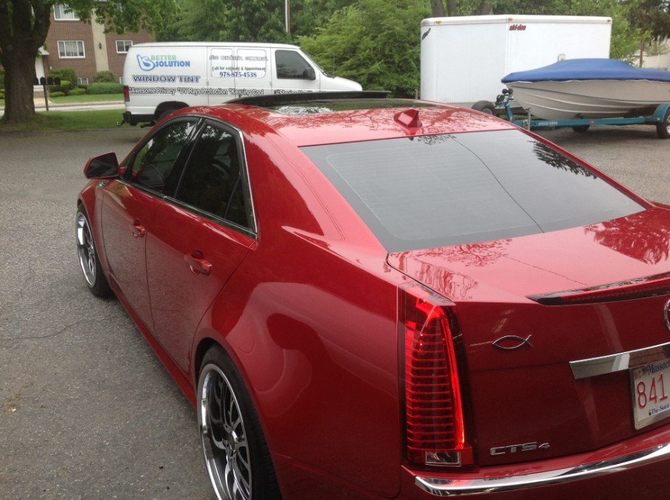 Sedans tinting