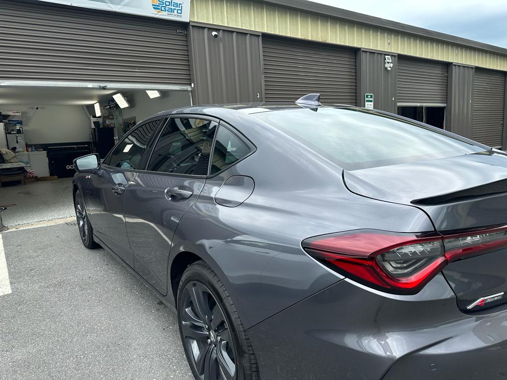 Sedans tinting