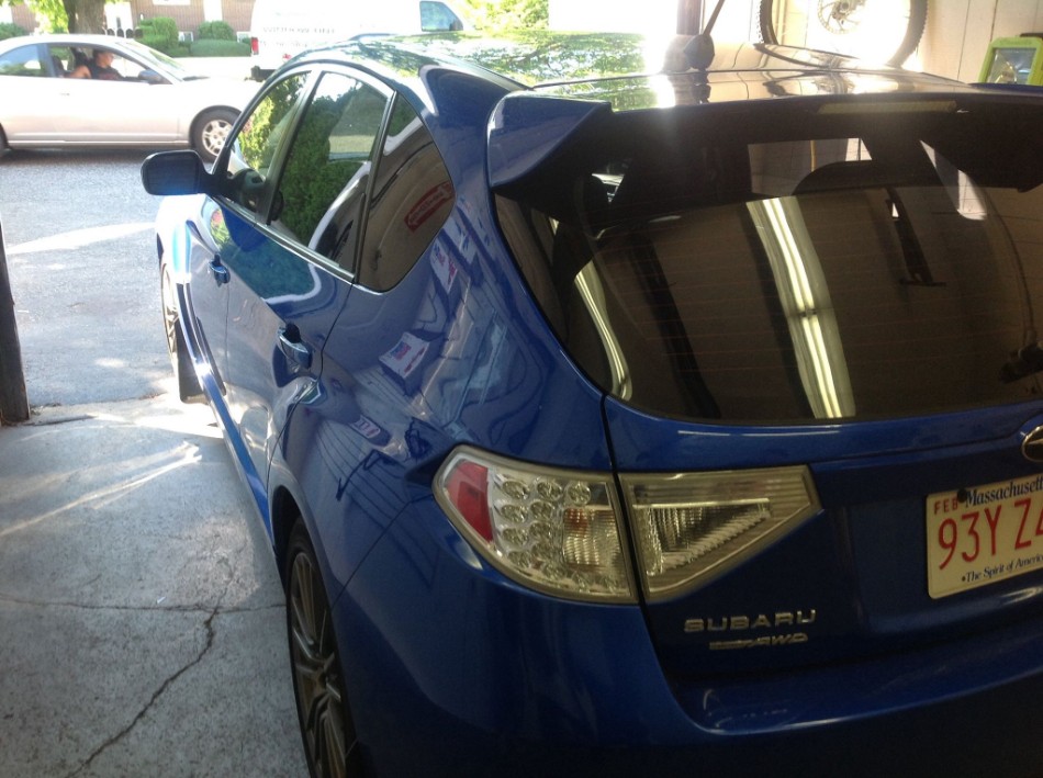Sedans tinting
