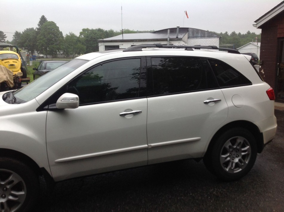 SUV tinting